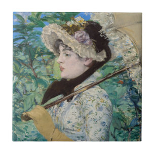 Edouard Manet - Jeanne / Spring Tile