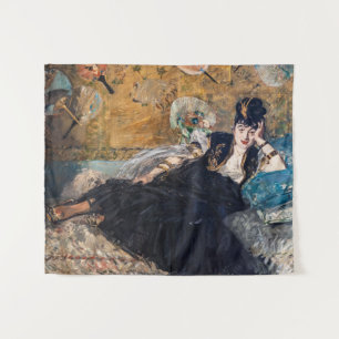 Edouard Manet - Lady with Fans Tapestry