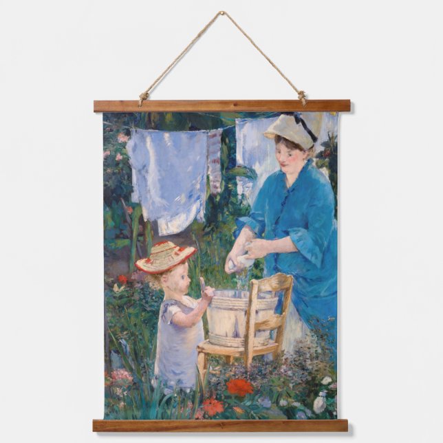 Edouard Manet - Laundry Hanging Tapestry (Front)