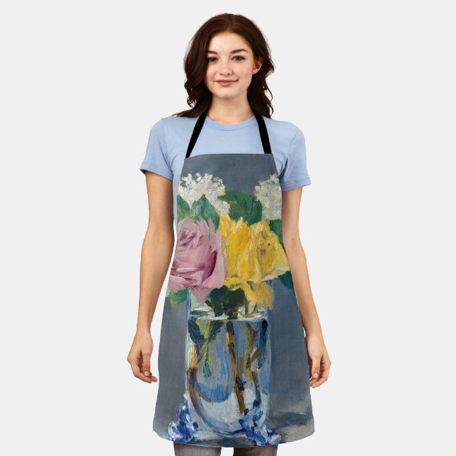 Edouard Manet - Lilacs and Roses Apron (Worn)