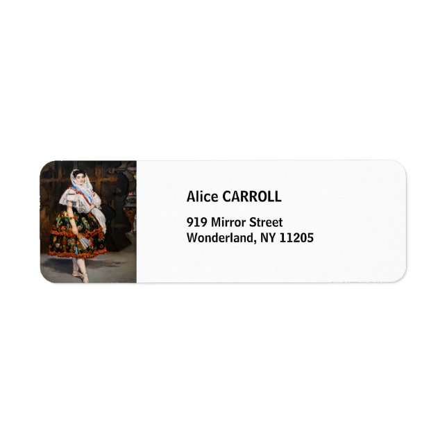 Edouard Manet - Lola de Valence (Devant)