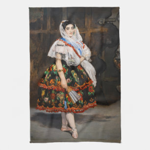 Edouard Manet - Lola de Valence Kitchen Towel