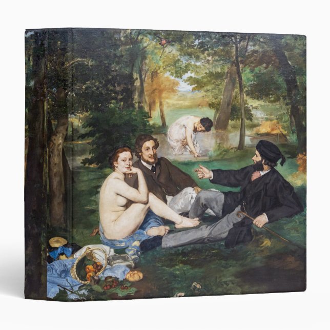 Edouard Manet - Luncheon on the Grass Binder (Front/Spine)