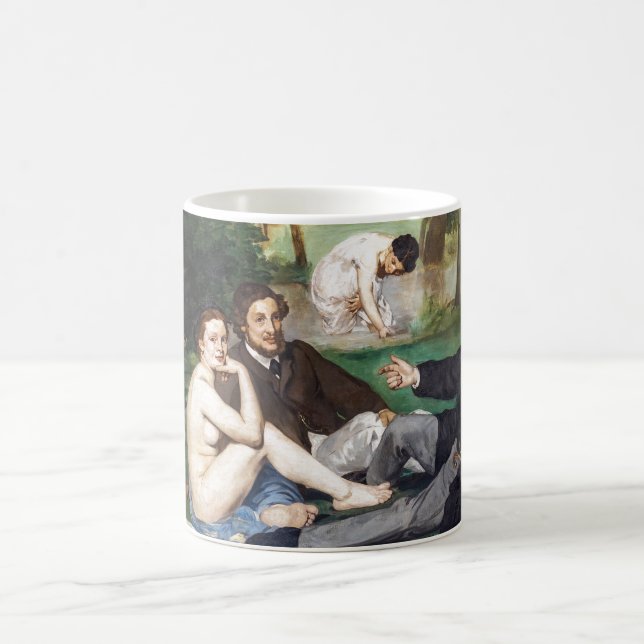 Edouard Manet - Luncheon on the Grass Coffee Mug (Center)