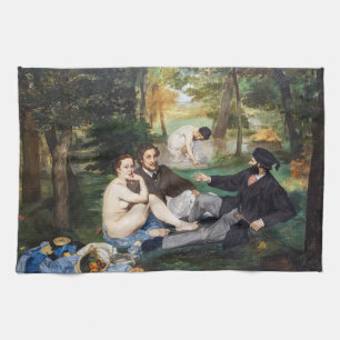 Edouard Manet - Luncheon on the Grass Kitchen Towel
