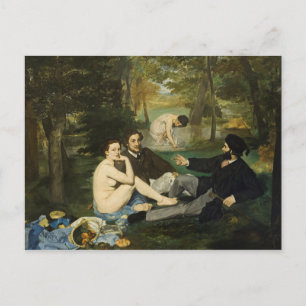 Edouard Manet - Luncheon On The Grass Postcard
