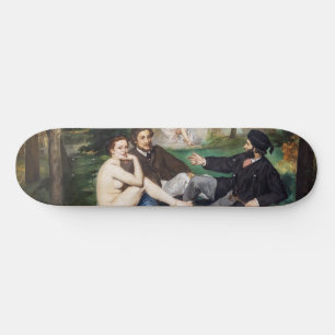 Edouard Manet - Luncheon on the Grass Skateboard
