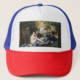 Edouard Manet - Luncheon on the Grass Trucker Hat