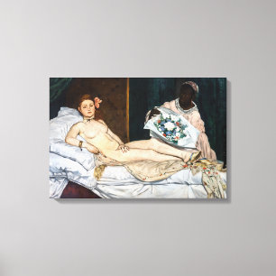 Edouard Manet - Olympia Canvas Print