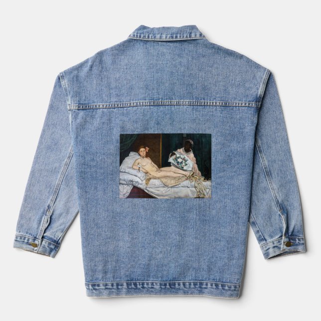 Edouard Manet - Olympia Denim Jacket (Back)