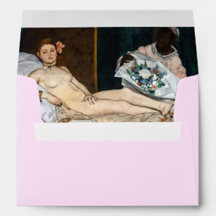 Edouard Manet - Olympia Envelope