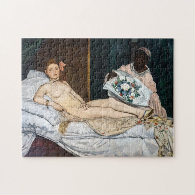 Edouard Manet - Olympia Jigsaw Puzzle (Horizontal)