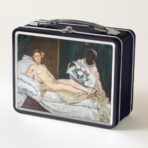 Edouard Manet - Olympia Metal Lunch Box