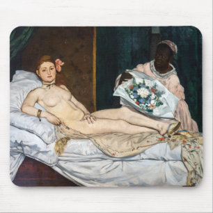 Edouard Manet - Olympia Mouse Pad