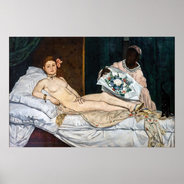 Edouard Manet - Olympia Poster (Front)