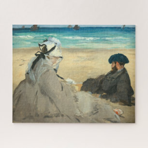 Edouard Manet - On the Beach Jigsaw Puzzle