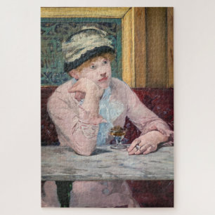 Edouard Manet - Plum Brandy Jigsaw Puzzle