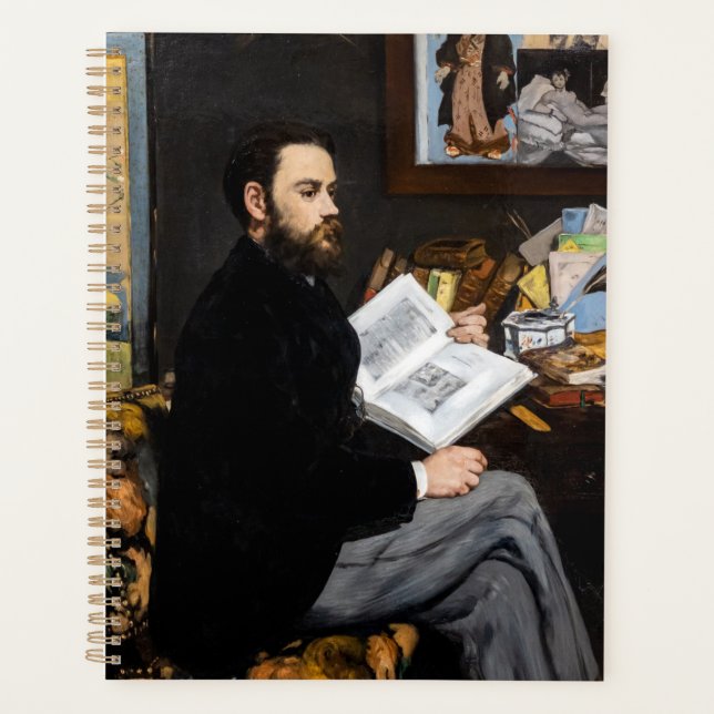Edouard Manet - Portrait d'Emile Zola (Devant)