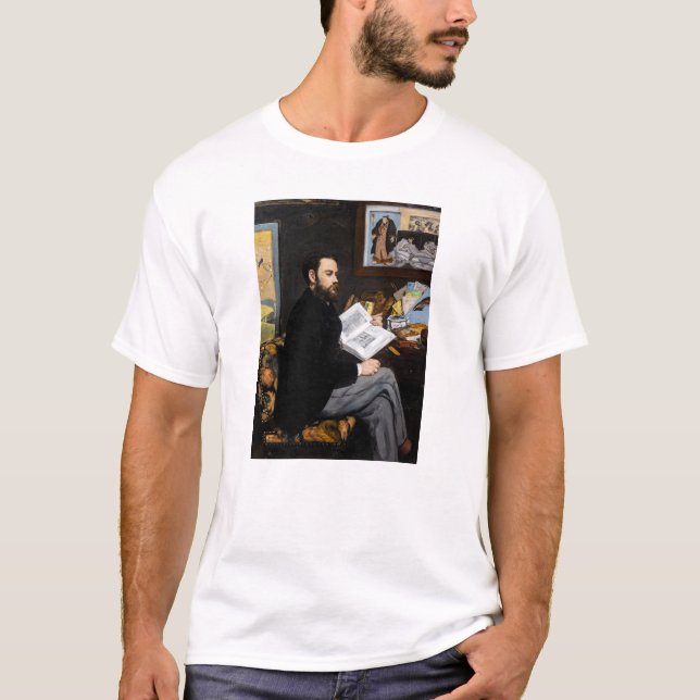 Edouard Manet - Portrait of Emile Zola T-Shirt (Front)