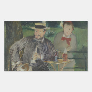 Edouard Manet - Portrait of Ernest Hoschedé Sticker