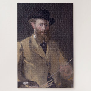 Édouard Manet’s Self-Portrait with Palette  Jigsaw Puzzle
