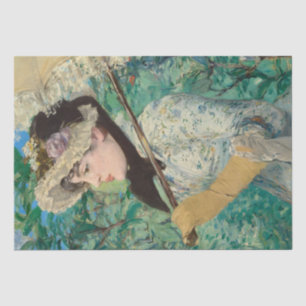 Édouard Manet Spring Victorian Artwork Art Tissue Paper