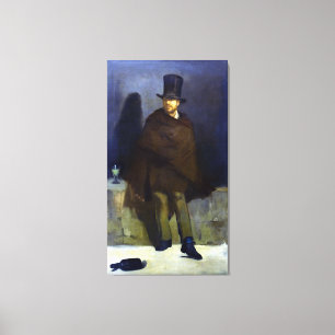 Edouard Manet The Absinthe Drinker Canvas Print