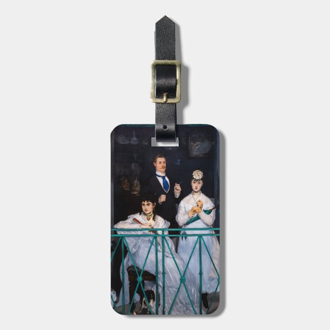 Edouard Manet - The Balcony / Le Balcon Luggage Tag (Front Vertical)