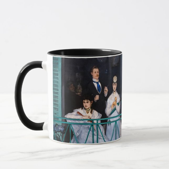 Edouard Manet - The Balcony / Le Balcon Mug (Left)
