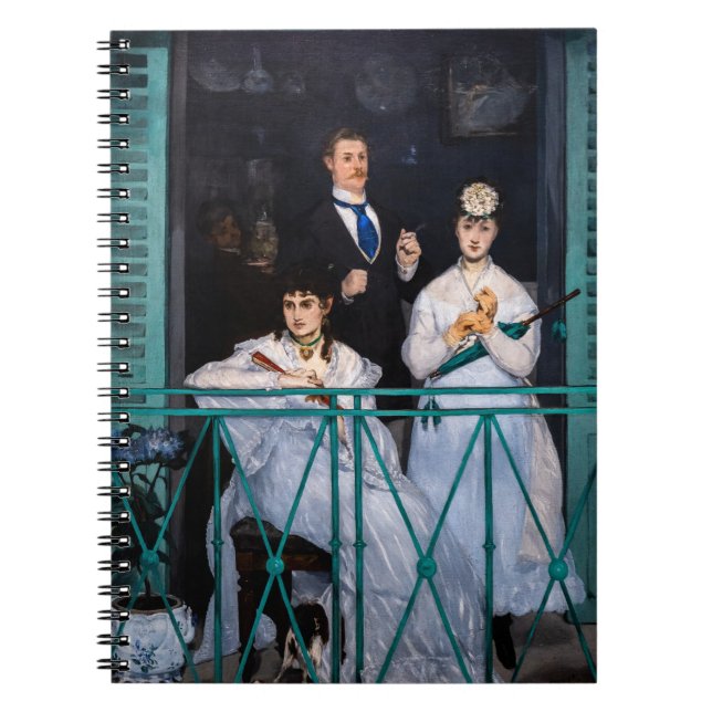 Edouard Manet - The Balcony / Le Balcon Notebook (Front)