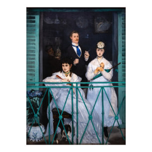 Edouard Manet - The Balcony / Le Balcon Photo Print