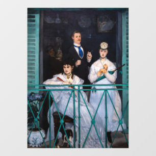Edouard Manet - The Balcony / Le Balcon Window Cling