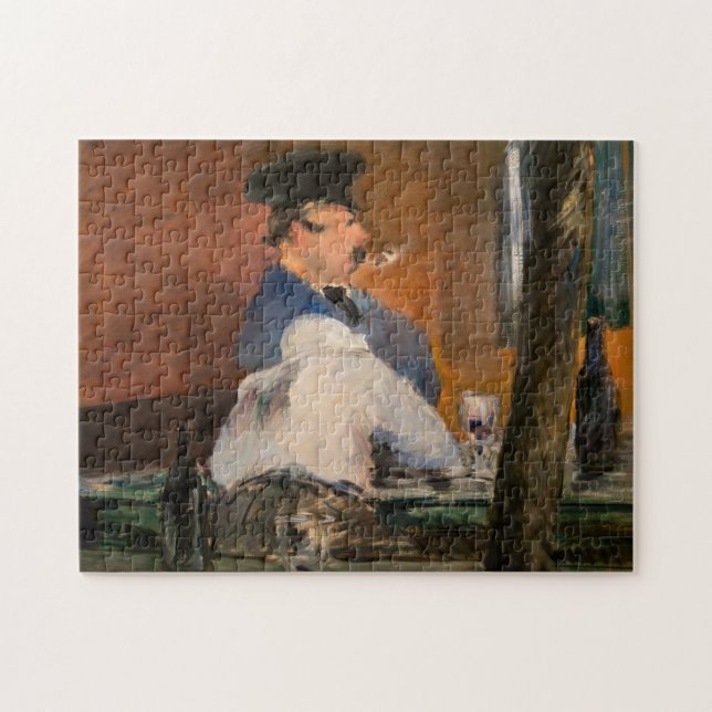Edouard Manet - The Bar, Le Bouchon Jigsaw Puzzle (Horizontal)