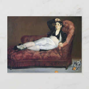 Edouard Manet- The barque of Dante Postcard