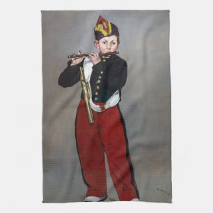Edouard Manet - The Fifer / Young Flautist Kitchen Towel