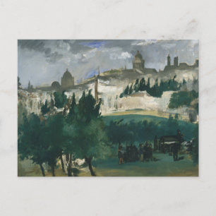 Edouard Manet - The Funeral Postcard