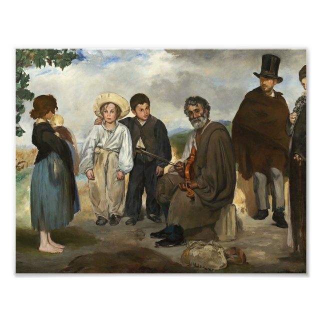 Edouard Manet - The Old Musician Photo Print (Front)