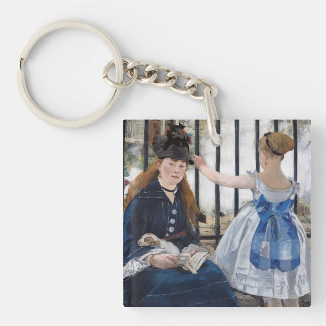 Edouard Manet - The Railway Keychain (Front)
