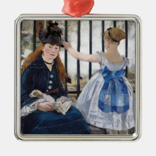 Edouard Manet - The Railway Metal Ornament
