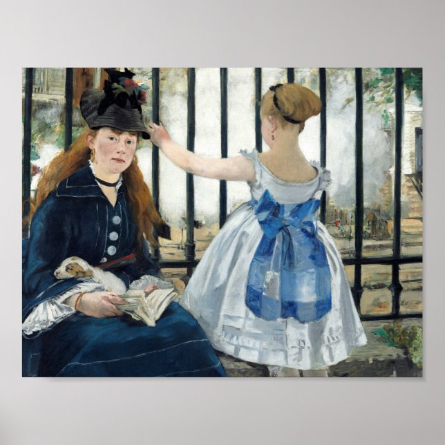 Edouard Manet - The Railway Poster (Front)