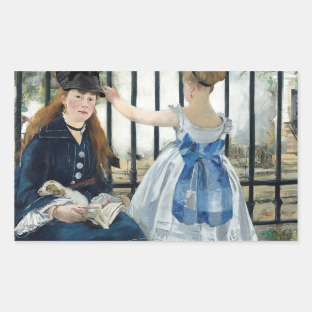 Edouard Manet - The Railway Sticker (Front)