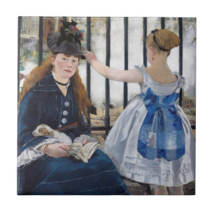 Edouard Manet - The Railway Tile