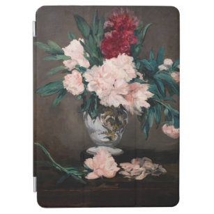 Edouard Manet - Vase of Peonies on  Small Pedestal iPad Air Cover