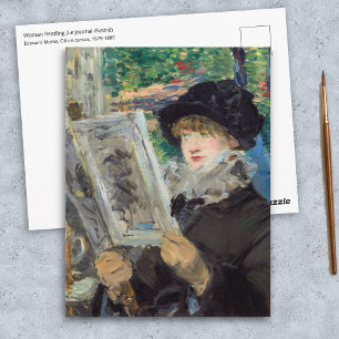 Edouard Manet - Woman Reading Postcard