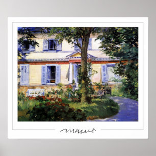 Édouard Manet Zedign Art Affiche #196