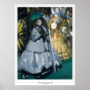 Édouard Manet Zedign Art Poster #8