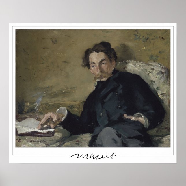 Édouard Manet Zedign Poster d'art #112 (Devant)