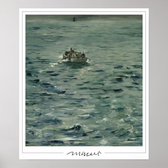 Édouard Manet Zedign Poster d'art #12 (Devant)