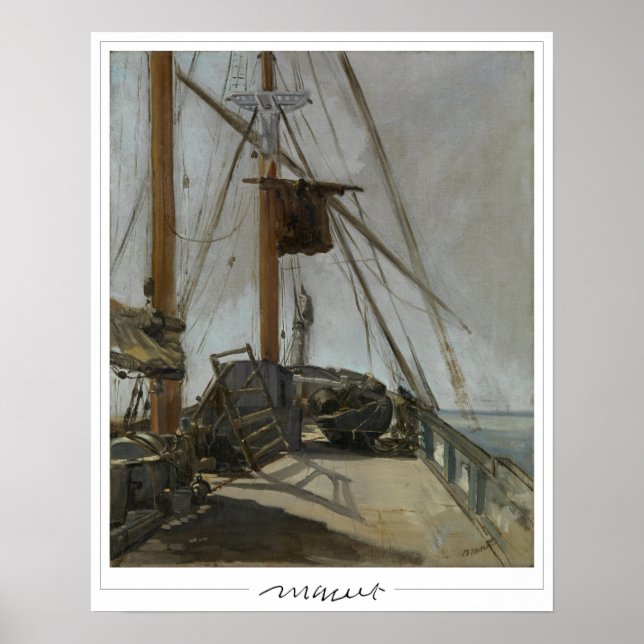 Édouard Manet Zedign Poster d'art #13 (Devant)