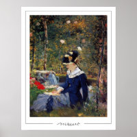 Édouard Manet Zedign Poster d'art #174